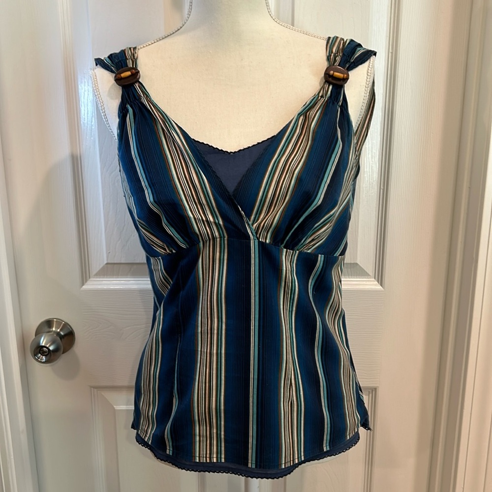 Tape Measure size 4 striped top